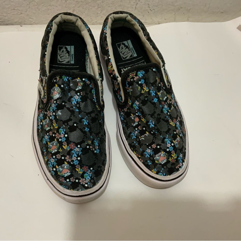 Vans x Discovery ComfyCush Classic Slip-on "Project Tigers" kids size 2
